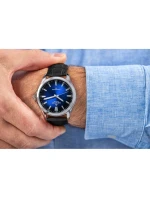 Pánské safírové černo-modré hodinky Giewont Elegance GW5160-A6