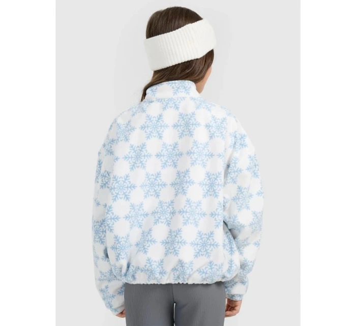 oversize dívčí fleece s potiskem model 21920437 - 4F