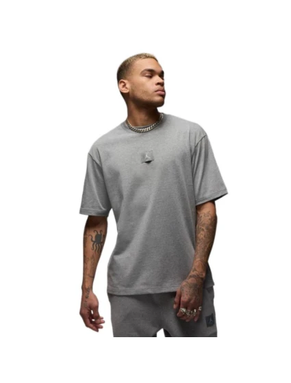 Jordan Flight Essentials 85 Crew Tee Carbon Heather pánské sportovní tričko - model 21932868