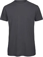 B&C Inspire T /men_° Pánské tričko Medium Fit z bio bavlny 01.TM42 dark grey