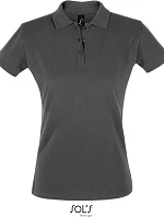 SOL'S Perfect Women Dámské piqué polo 25.1135 dark grey
