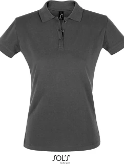 SOL'S Perfect Women Dámské piqué polo 25.1135 dark grey
