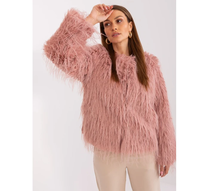 Bunda AT KR 2359.96P tmavě růžová