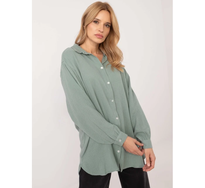 Koszula model 20612208 pistacjowy - FPrice