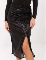 Spódnica MI SD model 21755208 czarny - FPrice