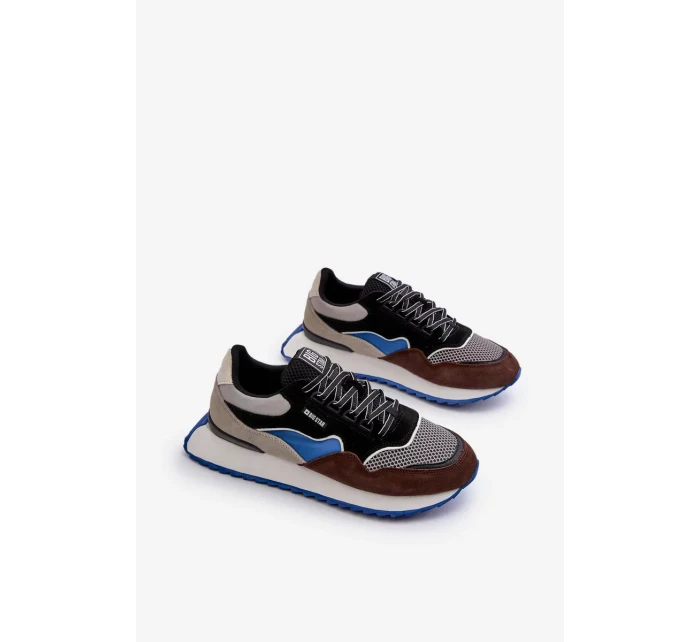 Pánské tenisky Big Star Memory Foam System Brown-Black