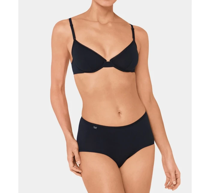 Dámské kalhotky Sloggi 24/7 Cotton Midi černé Dámské kalhotky Sloggi 24/7 Cotton Midi černé