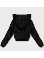 Černá krátká zimní bunda typu puffer J Style (5M3360-392)
