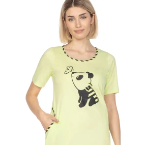 Dámská noční košilka 125 green - REGINA Dámská noční košilka 125 green - REGINA