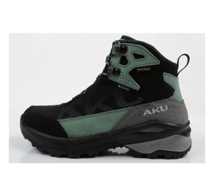 dámská trekingová sportovní obuv model 21948140 Goretex leather black green dámské - Aku