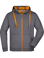 Daiber JN 355 Pánská mikina Doubleface 02.0355 carbon/orange