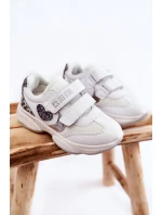 Dětská sportovní obuv na suchý zip Big Star model 21599086 Bíle - Big Star Shoes Dětská sportovní obuv na suchý zip Big Star model 21599086 Bíle - Big Star Shoes