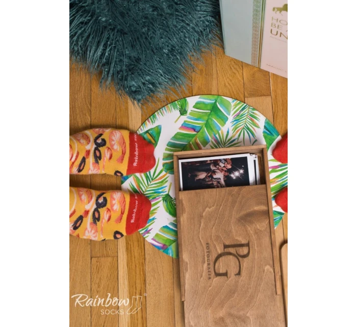 Rainbow Socks Pizza 4 páry model 21606732 - ZOOKSY/RAINBOW SOCKS Rainbow Socks Pizza 4 páry model 21606732 - ZOOKSY/RAINBOW SOCKS