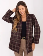 Marynarka IT MA model 21441119 ciemny brązowy - FPrice