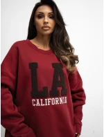 Bluza RV BL model 21777676 bordowy - FPrice Bluza RV BL model 21777676 bordowy - FPrice