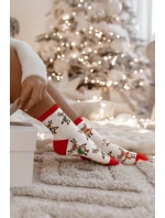 DÁMSKÉ VÁNOČNÍ PONOŽKY SOB V ŠÁTKU 1283.015