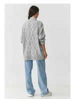 Svetr na zapínání model 217410 Makadamia Svetr na zapínání model 217410 Makadamia