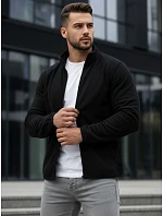 Bluza męska rozpinana czarna model 22103254 - FashionStreet