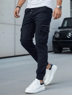 Pánské bojové kalhoty námořnická modř Dstreet model 21973205 - FashionStreet