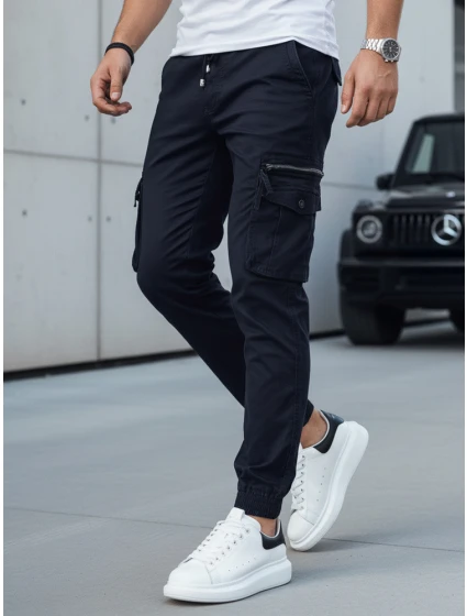 Pánské bojové kalhoty námořnická modř Dstreet model 21973205 - FashionStreet