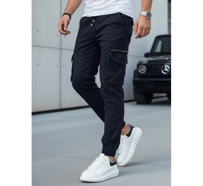 Pánské bojové kalhoty námořnická modř Dstreet model 21973205 - FashionStreet