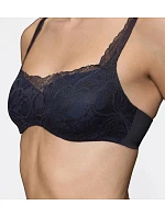 Dámská podprsenka Body Make-Up Illusion Lace Balconette - BLACK - černá 0004 - TRIUMPH Dámská podprsenka Body Make-Up Illusion Lace Balconette - BLACK - černá 0004 - TRIUMPH