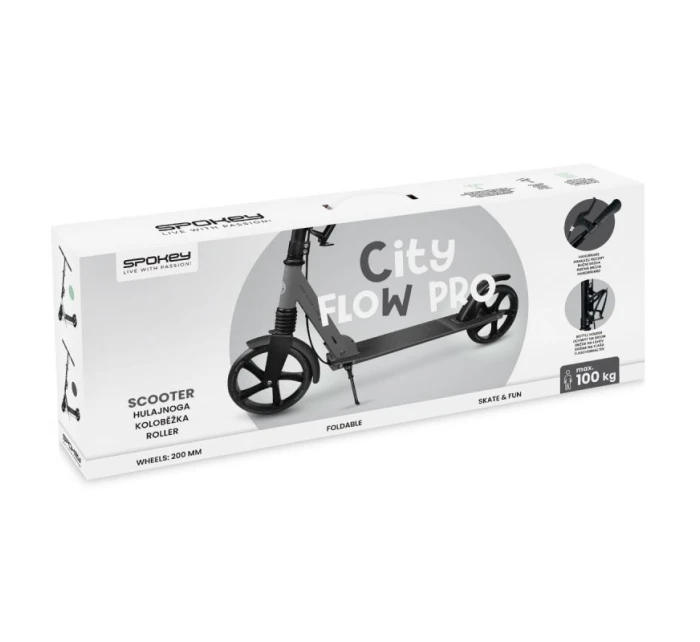 Městský skútr model 21767884 FLOW PRO - Spokey Městský skútr model 21767884 FLOW PRO - Spokey