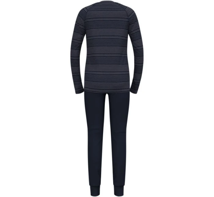 Termoaktivní prádlo - Odlo Set ACTIVE WARM Special Set velikost M námořnická modrá