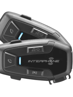 Interkom pro motocykly INTERPHONE U-COM 7R, sada pro 2 přilby