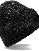 Beechfield B 330R Pletená čepice Patch "Chunky Knit" 53.330R midnight haze