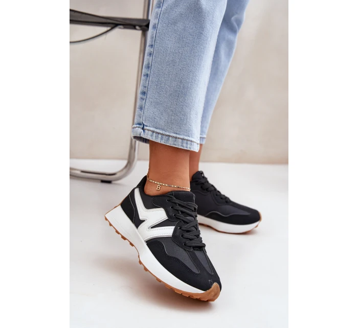 Dámské Sportovní Boty Tenisky Černé Britma Dámské Sportovní Boty Tenisky Černé Britma