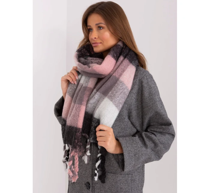 Szalik AT SZ model 21766102 jasny różowy - FPrice Szalik AT SZ model 21766102 jasny różowy - FPrice