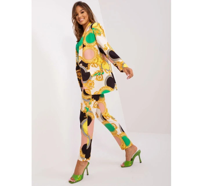 Marynarka DHJ MA model 18725629 czarno beżowy - FPrice