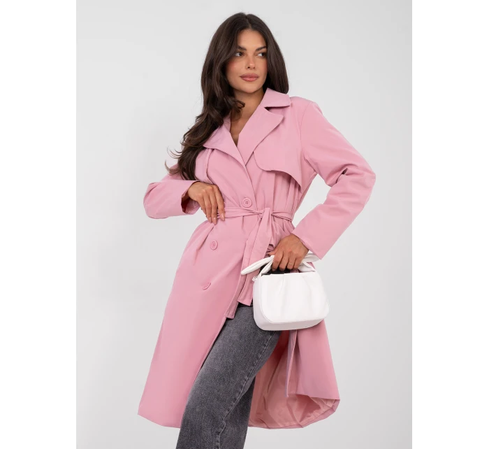 Kabát IT EN FL8808.32 světle růžový