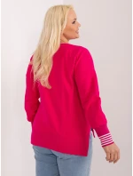 Bluzka RV BZ model 19755288 fuksjowy - FPrice Bluzka RV BZ model 19755288 fuksjowy - FPrice