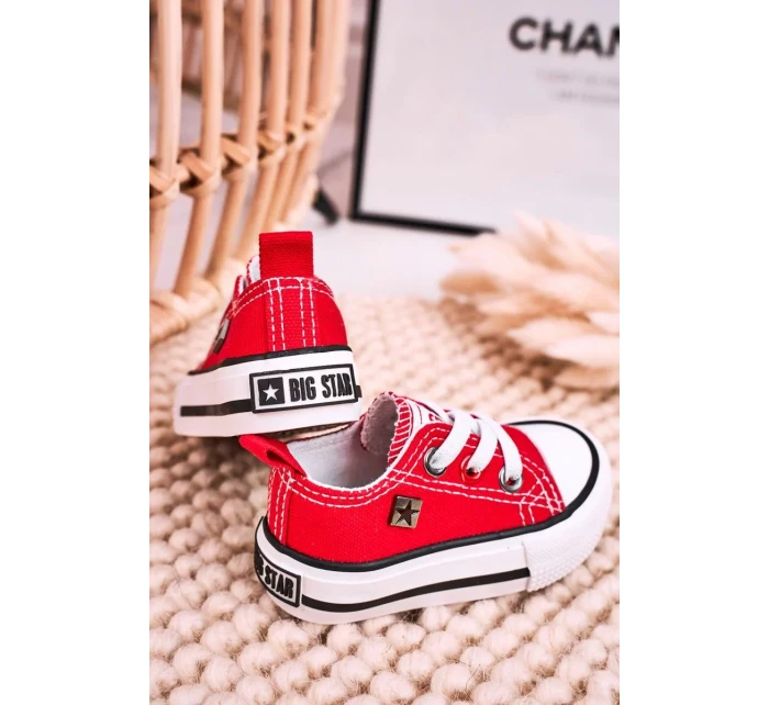 Dětské klasické tenisky Big Star - červené