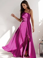 Dlouhé šaty 001420 fuchsiové - With You