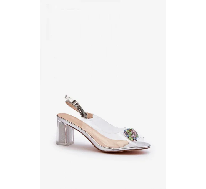 Sandály na podpatku  model 195424 Step in style