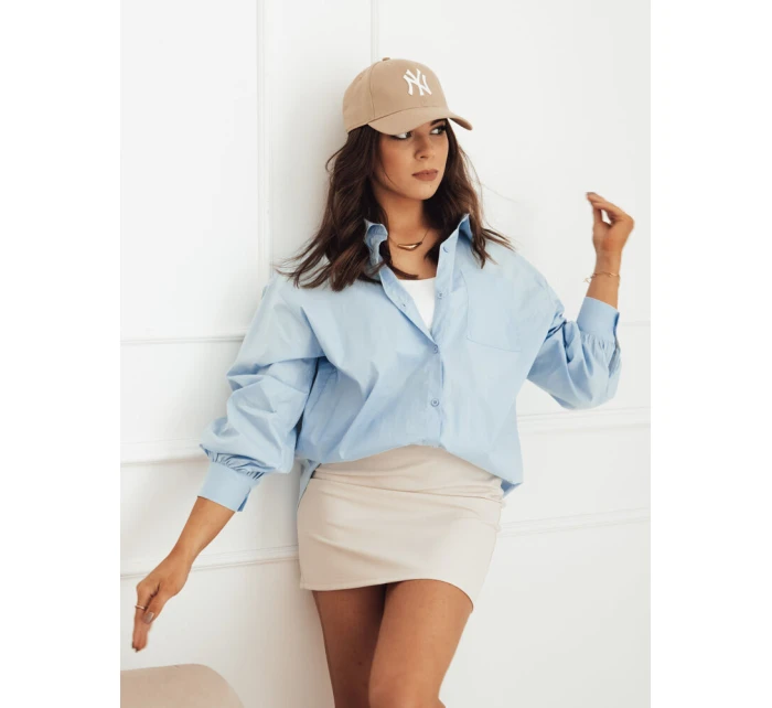 Dámská košile KLARA modrá FashionStreet DY0382