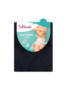 Formující kalhotky 3ACTIONS MIDISLIP - BELLINDA - černá