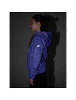 Dívčí větruodolná softshellová bunda s membránou 5000 4F 4FJRAW25TSOFF507-90A Dívčí větruodolná softshellová bunda s membránou 5000 4F 4FJRAW25TSOFF507-90A