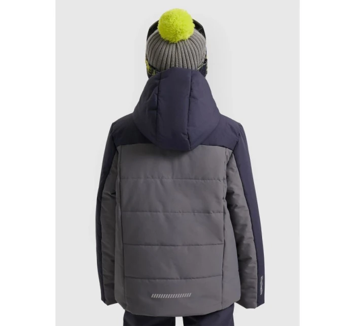 Chlapecká lyžařská bunda 5000 s membránou 4F 4FJRAW25TTJAM1064-22S Chlapecká lyžařská bunda 5000 s membránou 4F 4FJRAW25TTJAM1064-22S