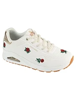 Skechers Uno – Champagne and Roses 177862-WRD bílé 36