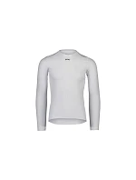 Cyklistické tričko POC ESSENTIAL LAYER LS – bílé