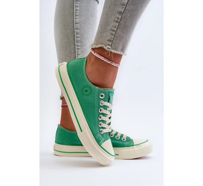 Dámské tenisky Big Star model 21654802 Zelené - Big Star Shoes Dámské tenisky Big Star model 21654802 Zelené - Big Star Shoes