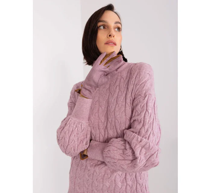 Rukavice AT RK 238601.31P tmavě fialová