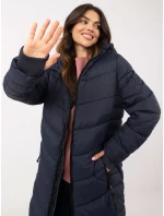 Kabát D51160XB44540A3 tmavě modrý