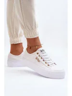 Dámské Tenisky na platformě Lee Cooper Bílé Dámské Tenisky na platformě Lee Cooper Bílé