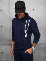 Pánské tmavě modré tepláky Dstreet AX0682 Pánské tmavě modré tepláky Dstreet AX0682