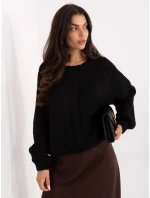 Sweter MI SW model 21749886 czarny - FPrice Sweter MI SW model 21749886 czarny - FPrice